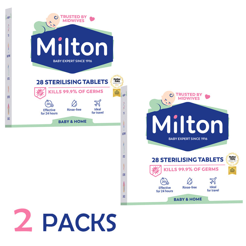 2 x Milton Standard Sterilising Tablet 28Pk