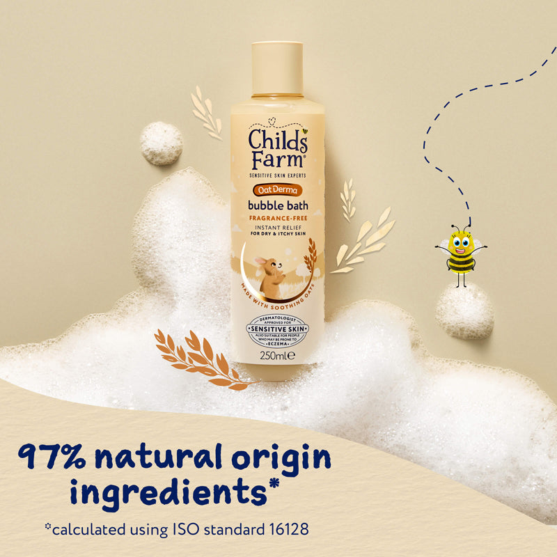 Child's Farm OatDerma Bubble Bath 250ml l For Sale at Baby City