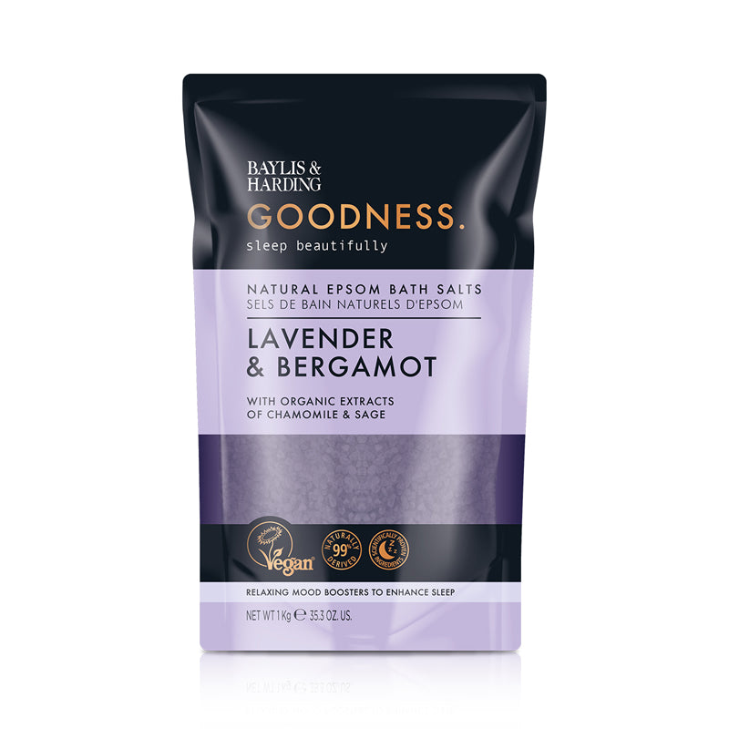 Baylis & Harding Goodness Lavender Sleep Bath Salts 1Kg at Baby City