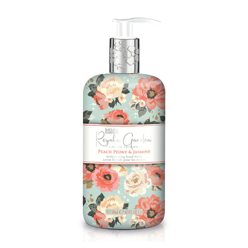 Baylis & Harding Royale Garden Peach Peony & Jasmine Handwash 500ml at Baby City