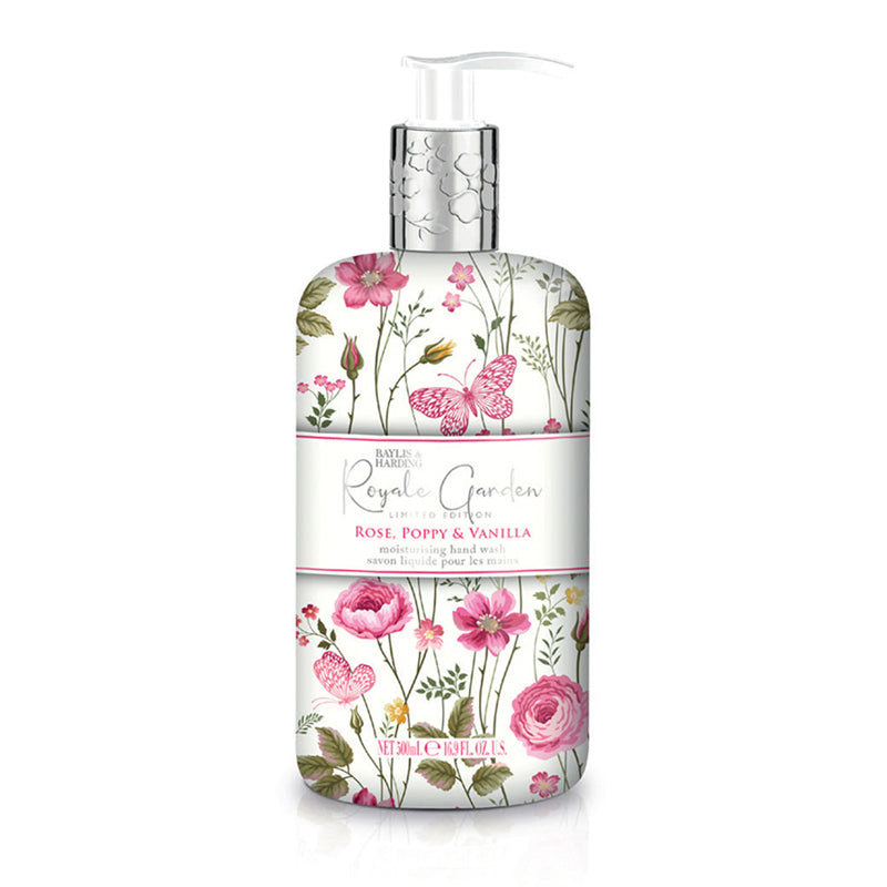 Baylis & Harding Royale Garden Rose Poppy & Vanilla Hand Wash 500ml at Baby City