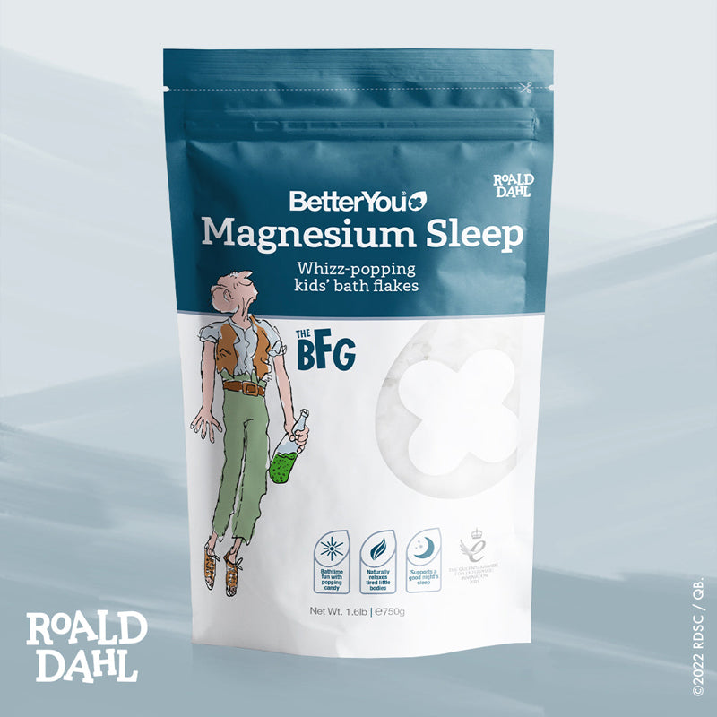 BetterYou Roald Dahl Magnesium Sleep Kids Bath Flakes at Baby City