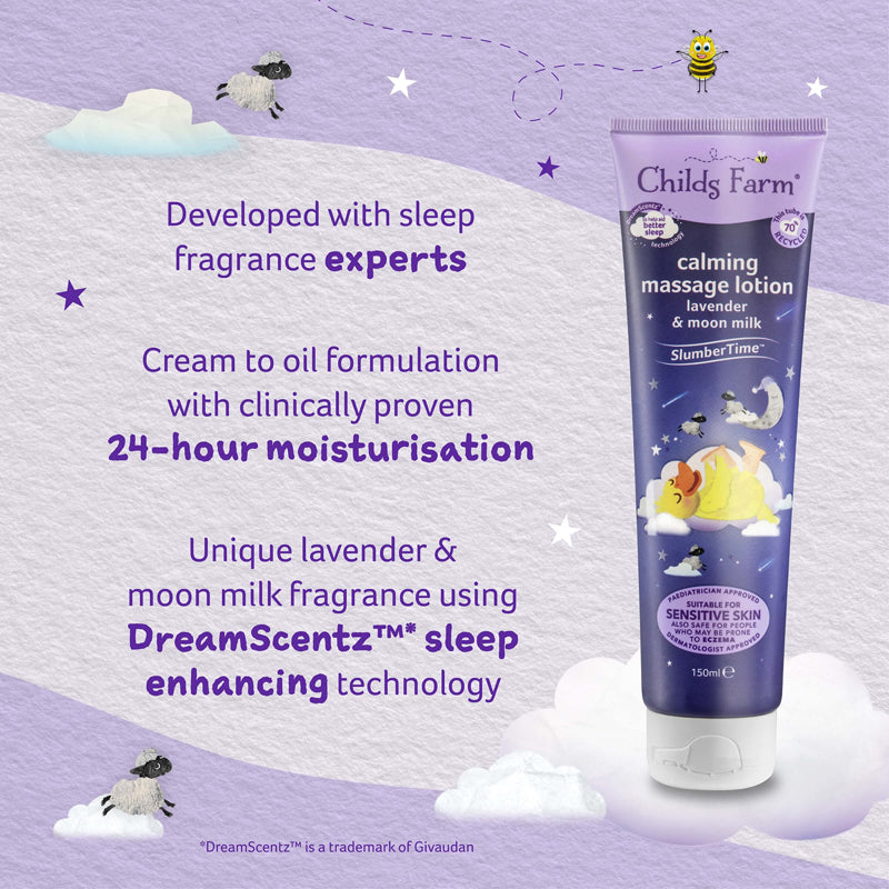 Child's Farm SlumberTime Calming Massage Lotion 150ml