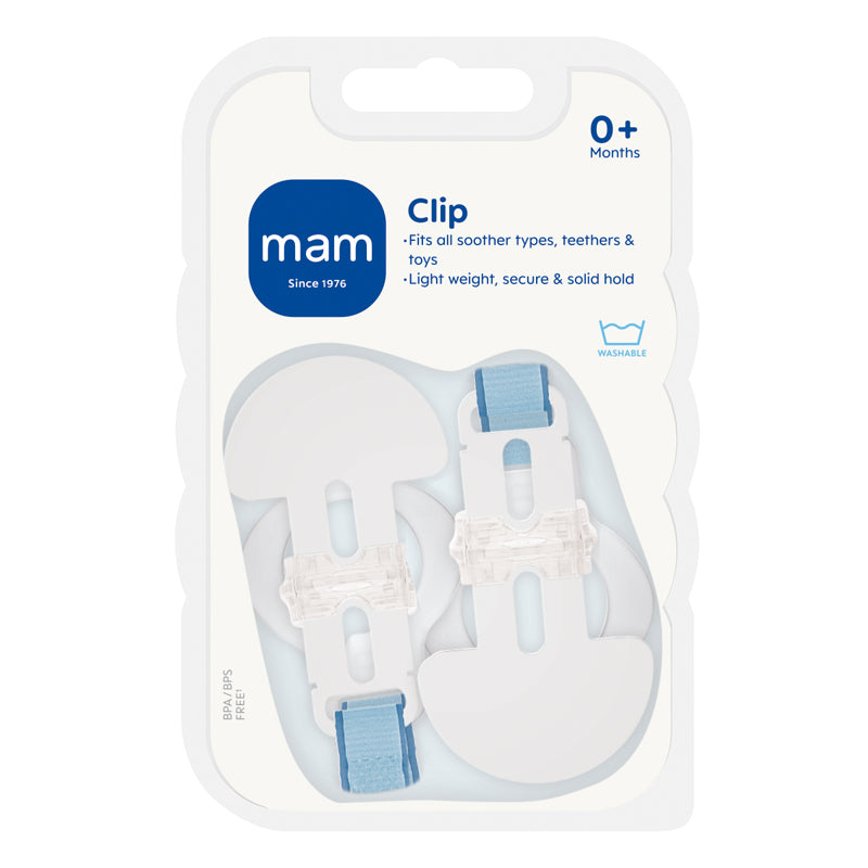 MAM Style Clip Blue 2Pk