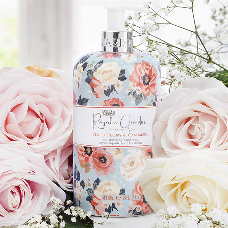 Baylis & Harding Royale Garden Peach Peony & Jasmine Handwash 500ml l To Buy at Baby City