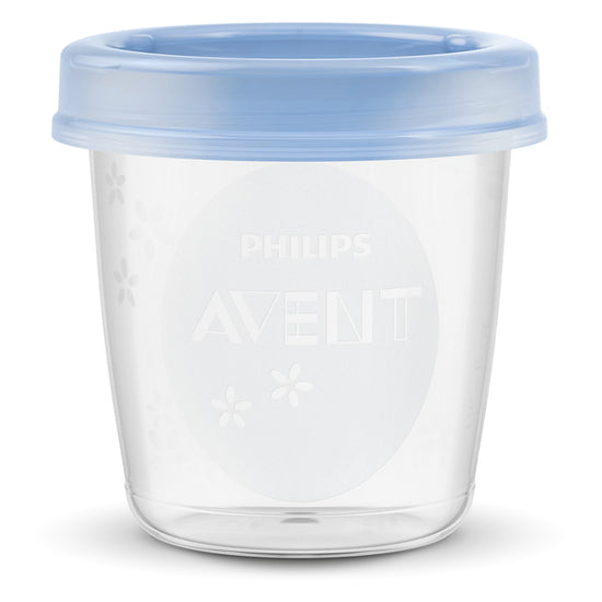 Philips Avent Breast Milk Storage Containers 180ml 10Pk l To Buy at Baby City