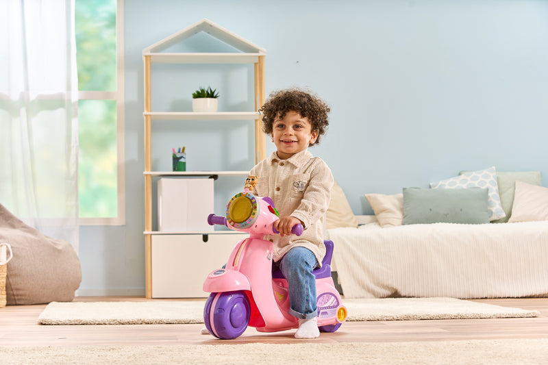 VTech 2-in-1 Ride & Balance Scooter pink l To Buy at Baby City