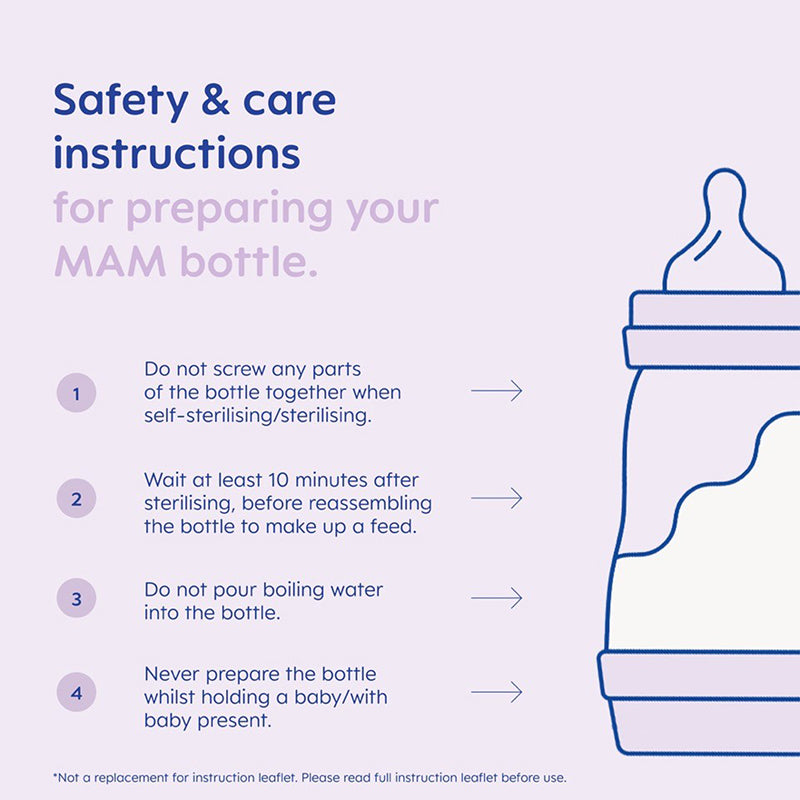 MAM Bottle Starter Sets Lilac