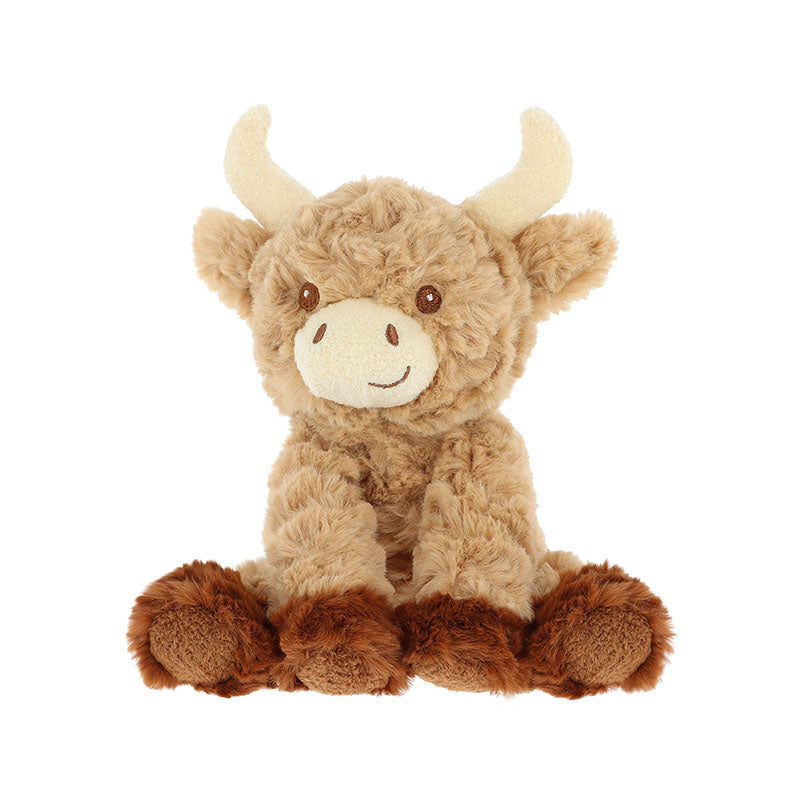 Keel Toys Keeleco Baby Hamish Highland Cow 15cm at Baby City