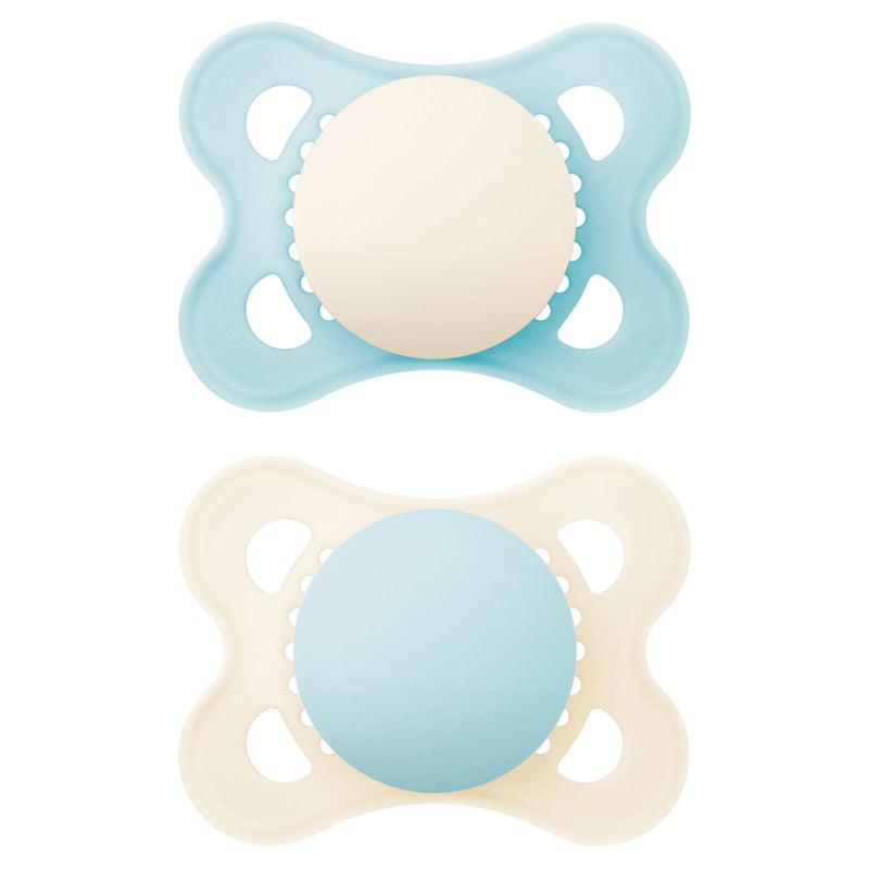 Damaged Packaging  MAM Original Soother Blue 2-6m 2Pk