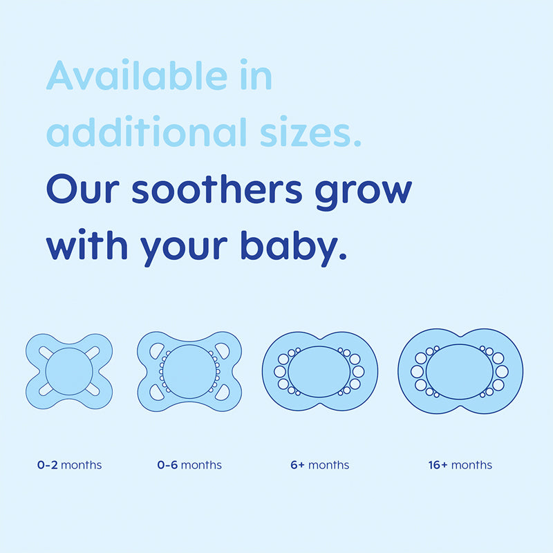 MAM Original Soother Unisex 2-6m 2Pk