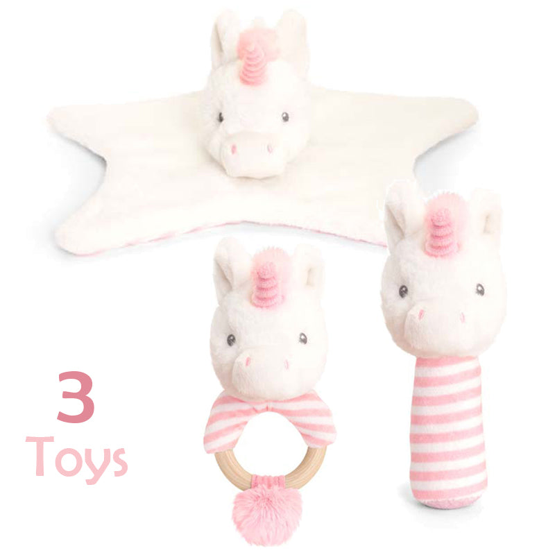 Keel Toys Twinkle Unicorn 3pc Set