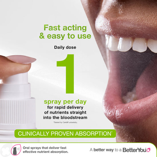 BetterYou Vitamin D 3000 IU Oral Spray l Baby City UK Stockist