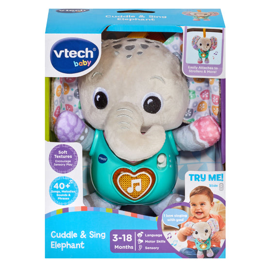 VTech Cuddle & Sing Elephant l Baby City UK Stockist